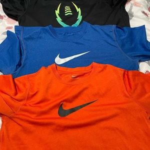 Boys Large-Nike DryFit shirts